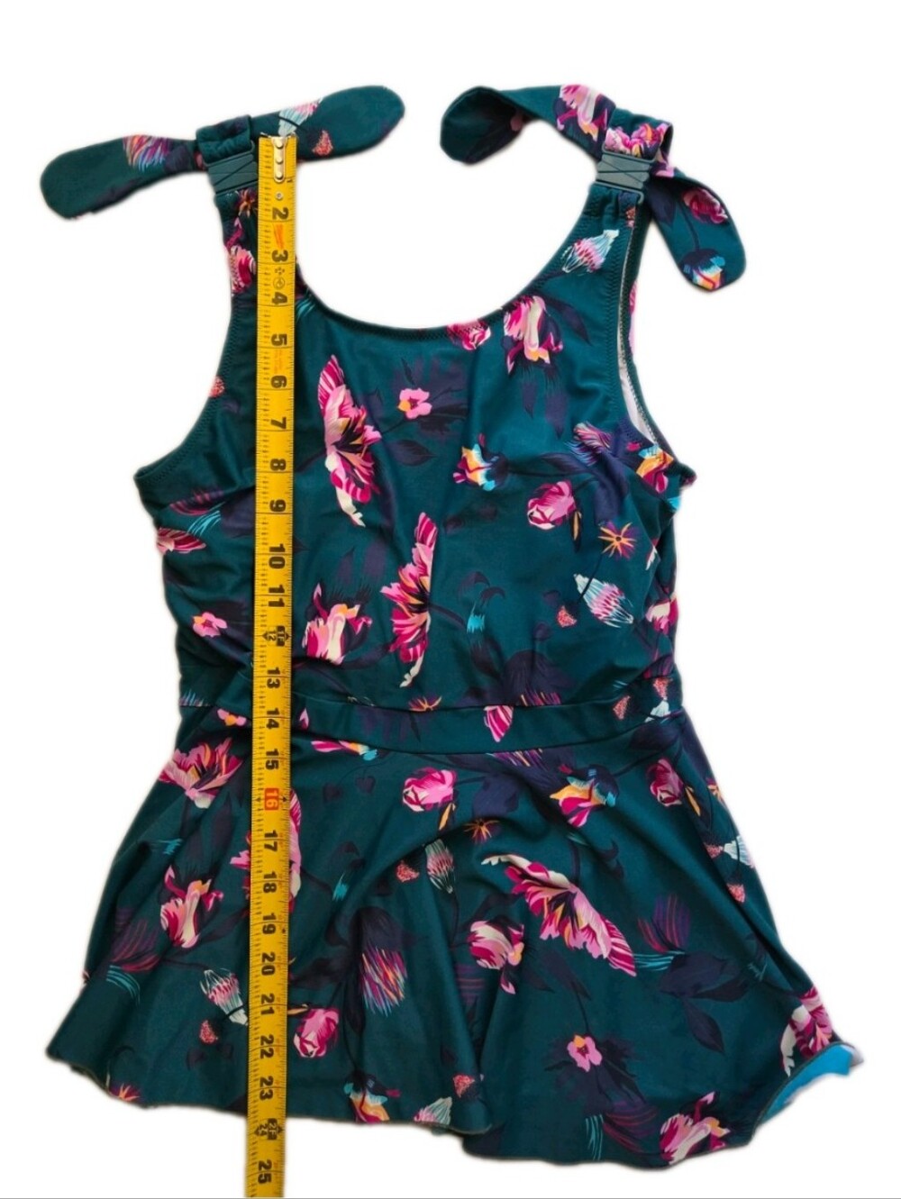 Latched Mama M Nursing Swim Top Floral Breastfeeding Maternity Adjustable Strap - Picture 3 of 8